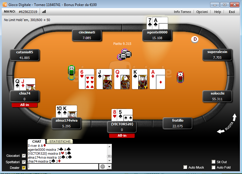Roulette online in Italia