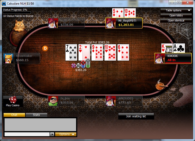 poker 888 casino