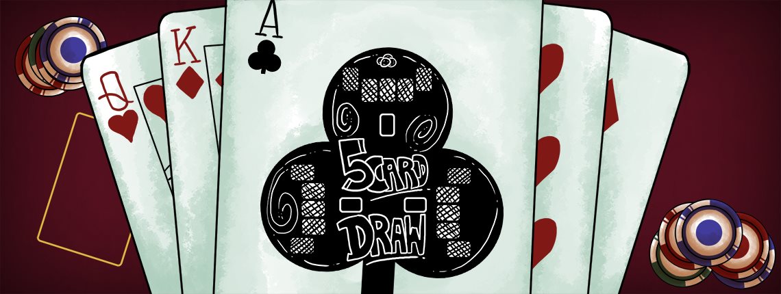 5 cards draw Rules